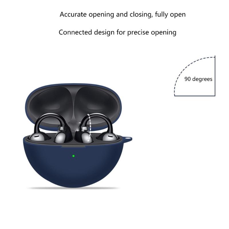 Schutzhülle für FreeClip Ohrhörer Ladeetui Staubdicht & Stoßfest Weiche Silikonhülle