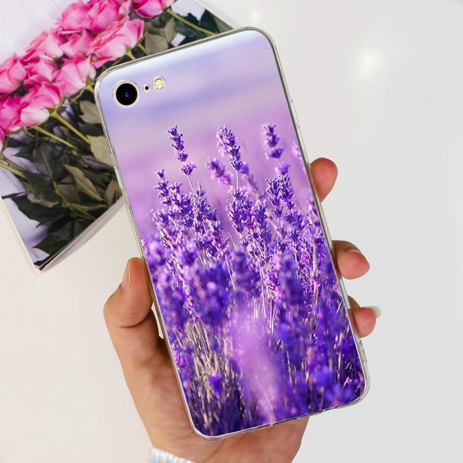 For Apple iPhone SE 2020 Case Stylish Painted Cover Soft Silicone Phone Case For iPHone SE 2022 iPhoneSE 2020 Back Covers Bumper