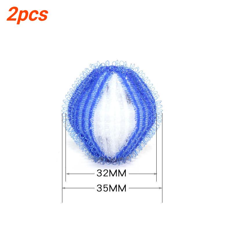 2/4pcs Pet Hair Remover Hair Catcher Reusable Clothes Filter Washing Machine Balls Clean Laundry Ball Washing Machine Accessory