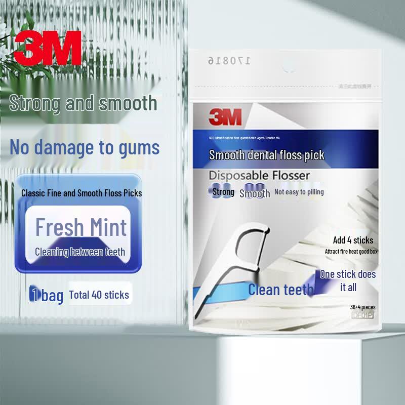 3M Dental Floss Picks