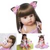 Originalpuppe Reborn Baby Kleinkind Mädchen Weich Vollsilikon Badespielzeug Geschenk**