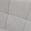 Berber Fleece Nursery Glider Rocker for Nursing, Wingback Rocking Chair for Living Room, Light Grey
