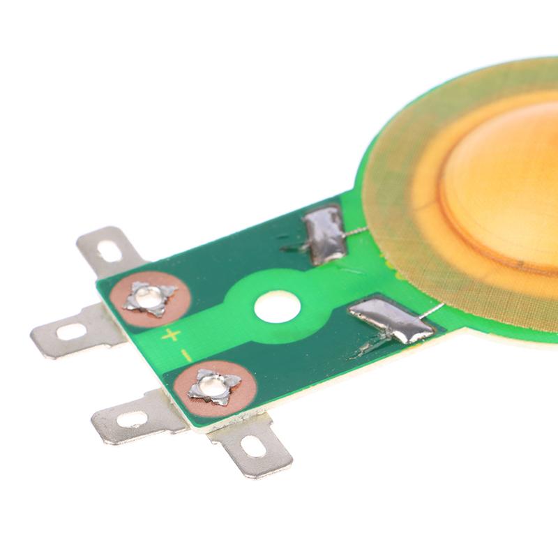 1 Pcs 25.5Mm Tweeters Voice Coil Round Speaker Treble Coil Horn Copper Diaphragm