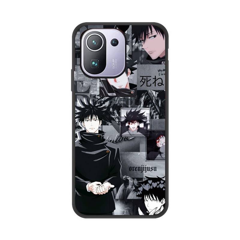 Fushiguro Megumi Phone Case For Xiaomi Redmi 8A 9 K30 Pro 9A Note 8T Note 8 9 Pro TPU Soft Silicone Black Cover