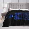 Serial Experiments Lain Warm Soft Blanket  Children Plush Throw Blanket Novelty Couch Chair Flannel Bedspread Sofa Bed Cover