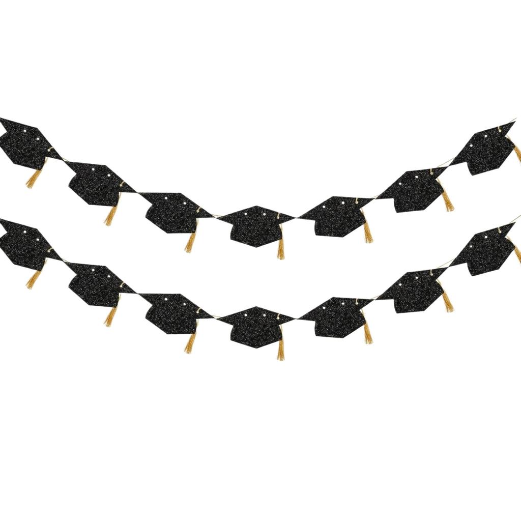 Graduation Wishes For The Class Of 2026 With Tassel Party Banners, Decorations, And Gifts For And High School Graduation Parties.