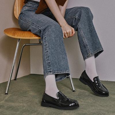 [Florida Studio] Ceylon Penny Loafer Enamel Black [FL2632] [Shipped from Korea] 100% Authentic