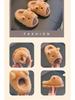 Capybara Kids' Winter Cotton Slippers - Warm Velvet Fur, Medium/Large Sizes, Parent-Child Matching, Suitable for Boys and Girls.