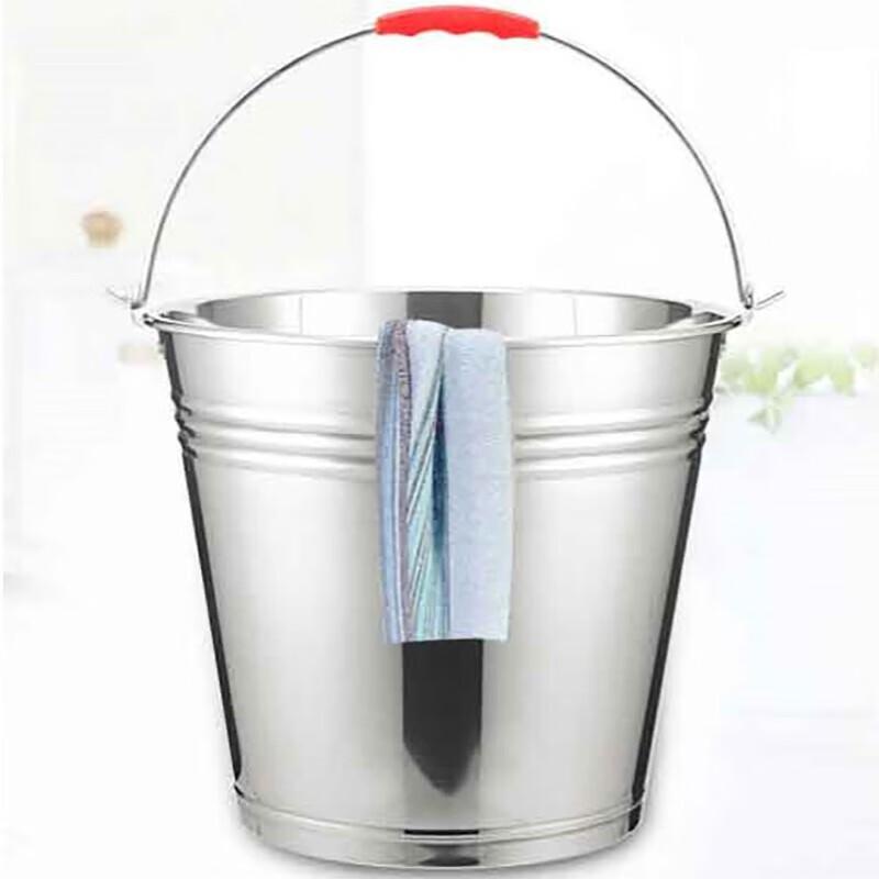 Homeglen Verdickter Edelstahl-Wassereimer