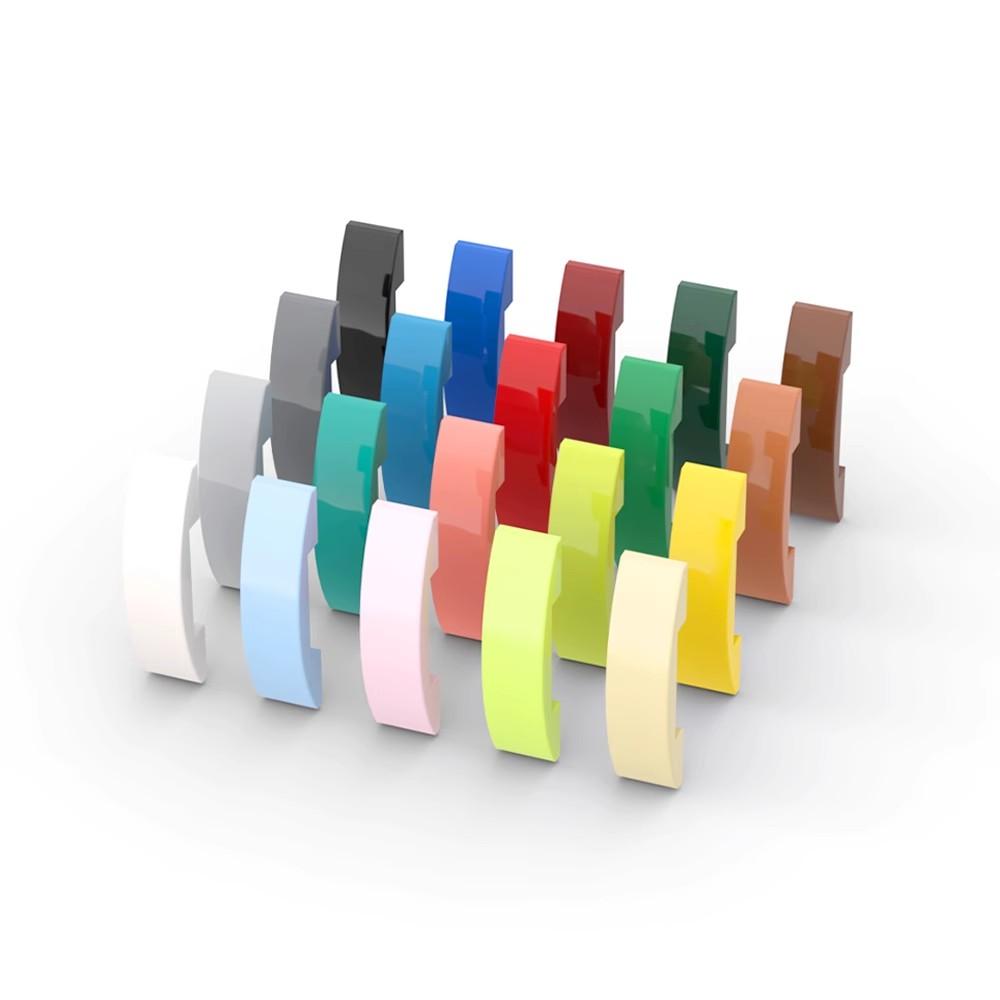 20 Stück MOC Teile 93273 Schräge Gebogen 4 x 1 Doppelt Kompatible Steine DIY Zusammenbau Bausteine Partikel Kinder Puzzle Gehirnspielzeug Geschenk