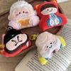Chinese Traditional Myth Character Pendant Keychain Unique Lucky  for Bag Hanging Car Key Decor