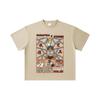 260 GSM Double Yarn 32 Count 100% Cotton HXH V8 Kurapika Uvogin Print Unisex Heavy Cotton T Shirt
