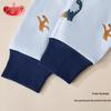 LANGSHA Boys' Pure Cotton Thermal Underwear Set
