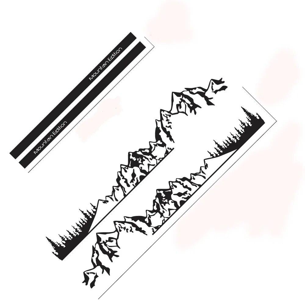 4 Pz/lotto Adesivi Per Auto Per Volkswagen VW Transporter T4 T5 T6 Multivan Caravelle Camper Van Camper FAI DA TE Decalcomanie Accessori