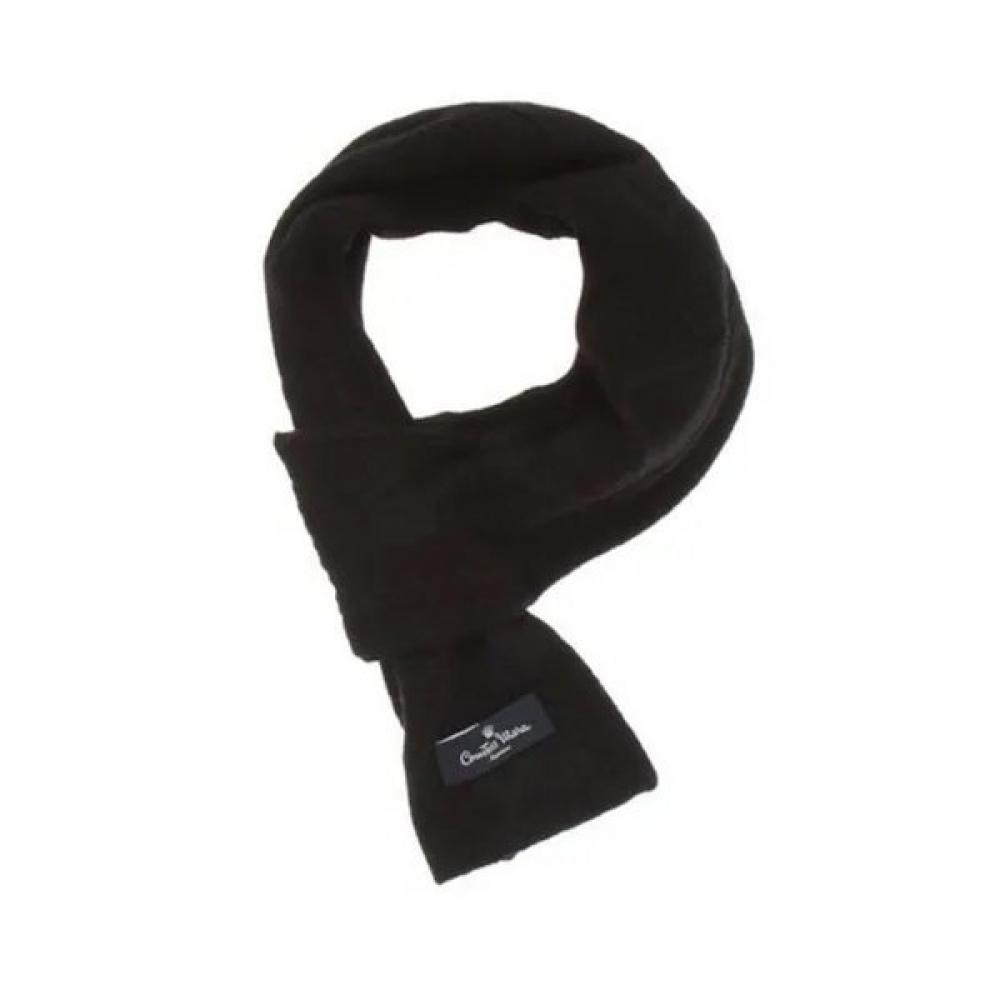 Countess Mara Warm Cashmere Blend Knit Scarf Black Cmfw4o2105k0
