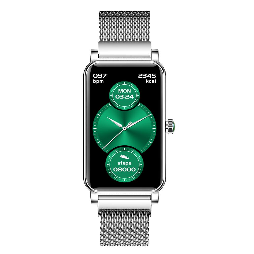 ZX19 Women's Smartwatch - Heart Rate, Blood Pressure, Menstrual Cycle Alerts, Changeable Dial, Touch Screen.