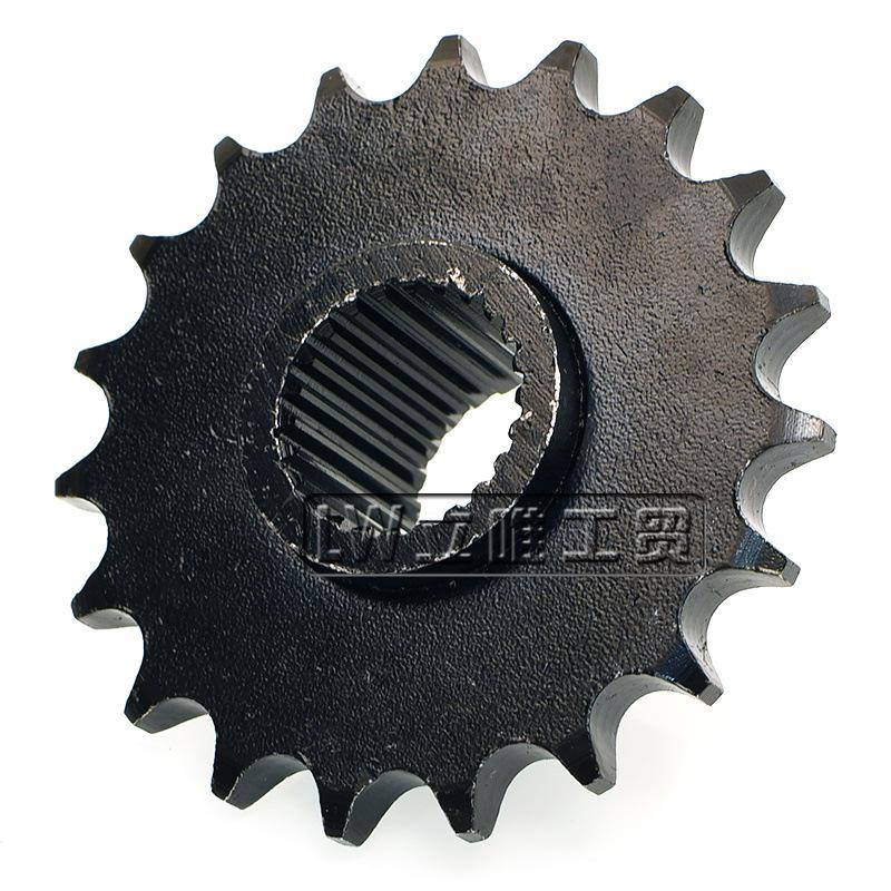 150CC GY6 ATV Beach Car Front Sprocket 428-19 Teeth Big Bull Small Flywheel Sprocket