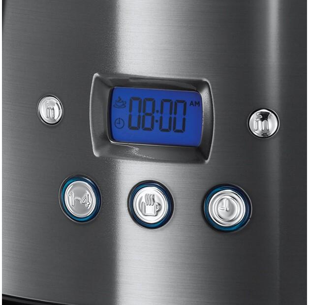 Кофеварка Russell Hobbs Luna moonlight grey (23241-56)