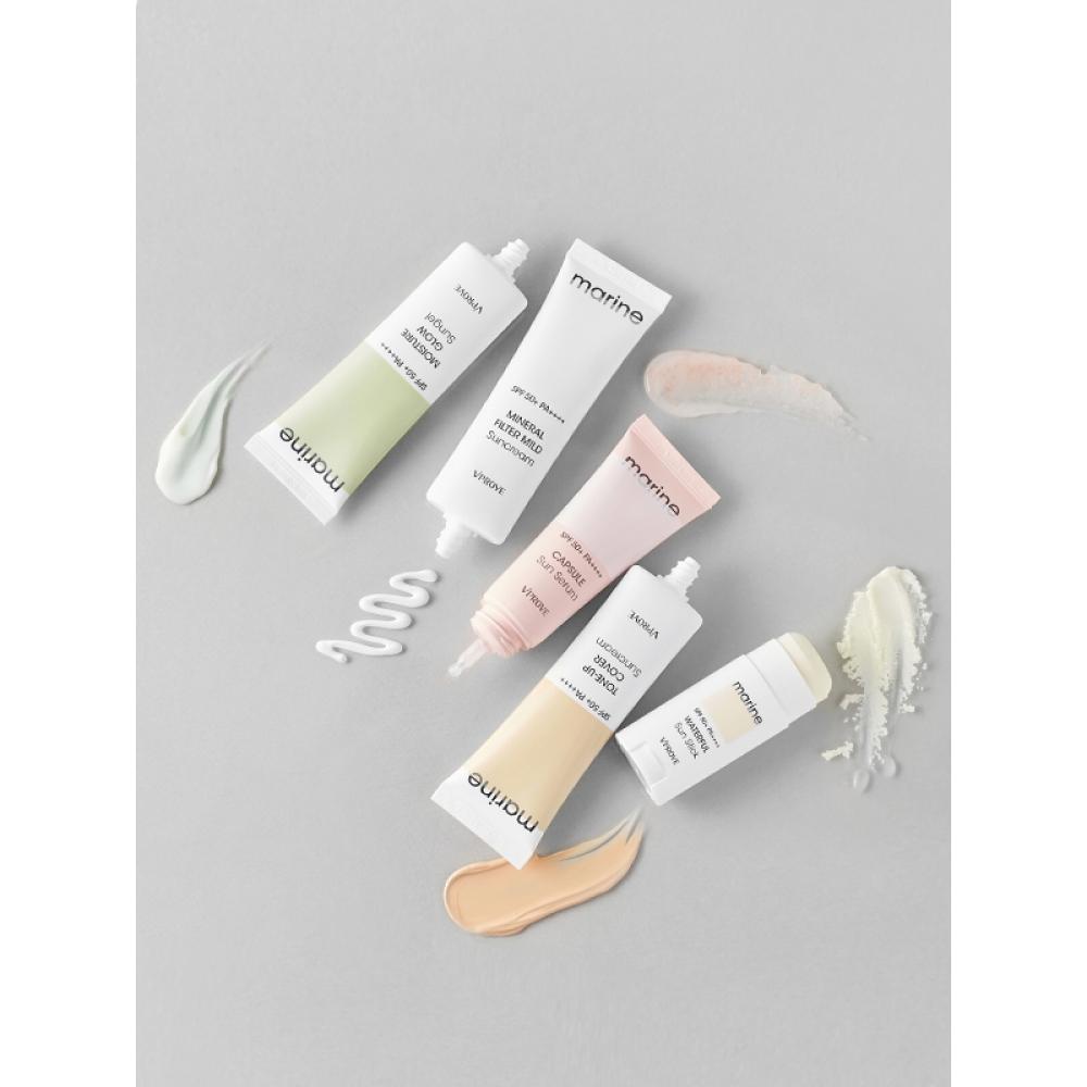 Vprove Marine Mineral Tea Mild Sun Cream 50 Ml Spf50+pa++++