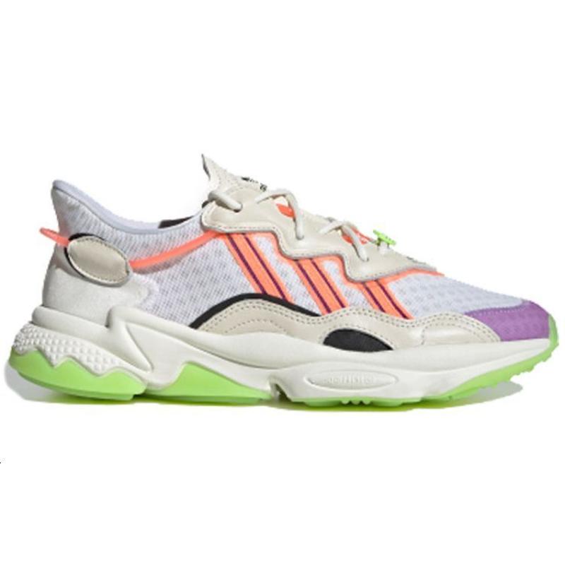 Adidas Ozweego 'Signal Green Purple' Sneakers FX3814