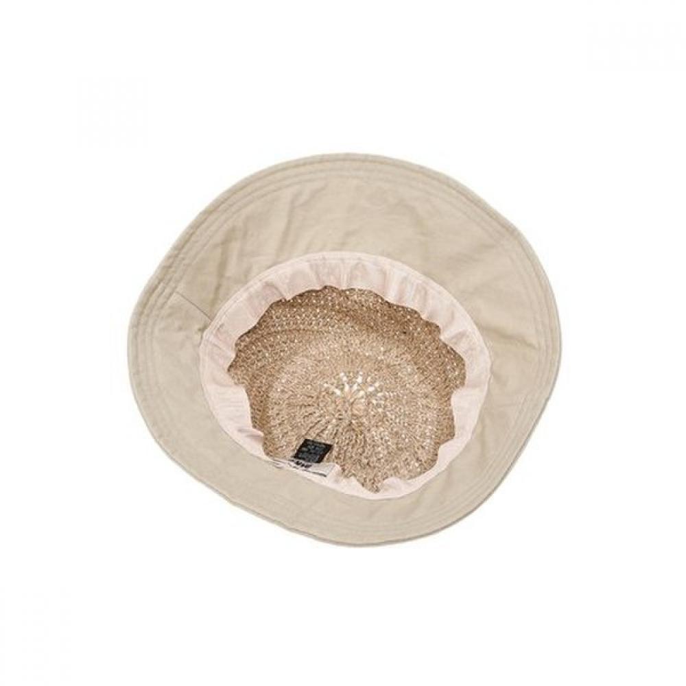 Daks Rafia Cotton Blend Check Strap Bucket Hat Dbhe5e226w2