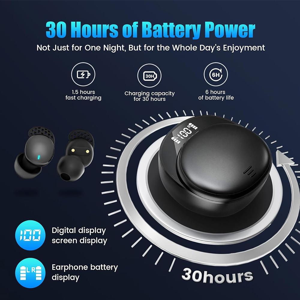 Mini True Wireless Bluetooth Earphones With Noise Reduction, High Volume Phone Stand, Sports Games, Music In Ear Earphones