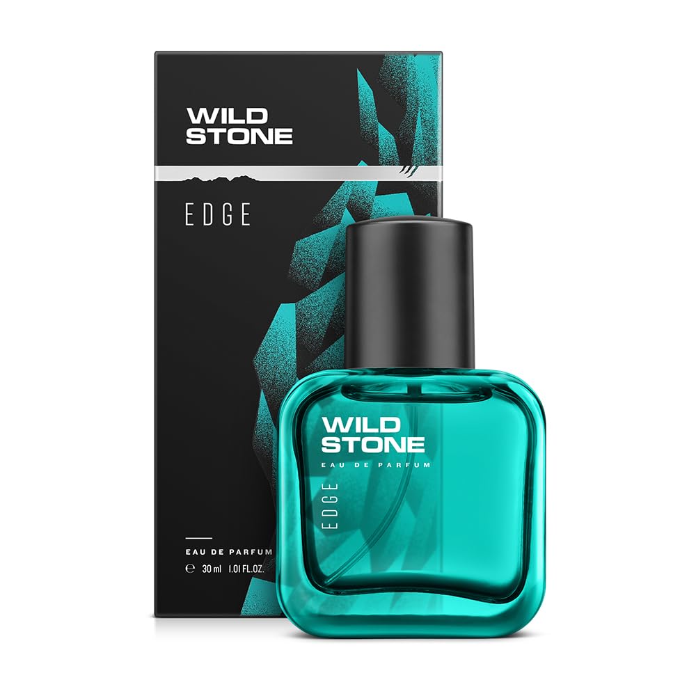 

Wild Stone Edge Eau De Parfum For Men 30ml – Long Lasting Woody Marine Fragrance, Fresh Everyday Perfume, Confident Masculine Scent