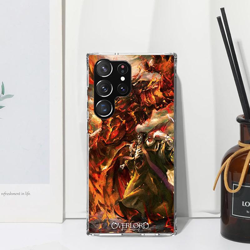 Overlord Anime Phone Case For Samsung Galaxy S26 S25 Edge S24 FE S23 S22 Ultra S21 Plus S20 + Art Fundas Back Cover Galaxy S25 S