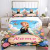 Custom Textile Mermaid Garden Bedding 3 Piece Set HD Print Duvet Cover Pillowcases for Teens Adult Bedroom Decoration