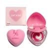 LUCKGO Heart-Shaped Brightening Two-Tone Lip Mask: Pink Tender Lip Balm for Girls - Autumn/Winter Moisturizing Hydration.