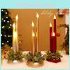 European American Style Led Christmas Candles With Safe Flameless Light For Home Decor