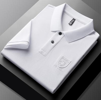 Summer Short Sleeved T-shirt for Men, Loose Collared Casual Half Sleeved Polo Shirt Men's T-shirt