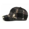 Autumn Winter Hat Men Women Baseball Cap Hard Top Lamb Wool Cap Sunscreen Hat