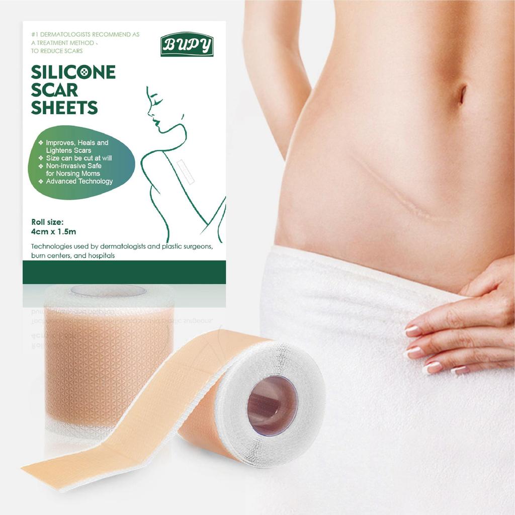 Adjustable Silicone Gel Scar Sticker Roll for Surgical Scar Repair