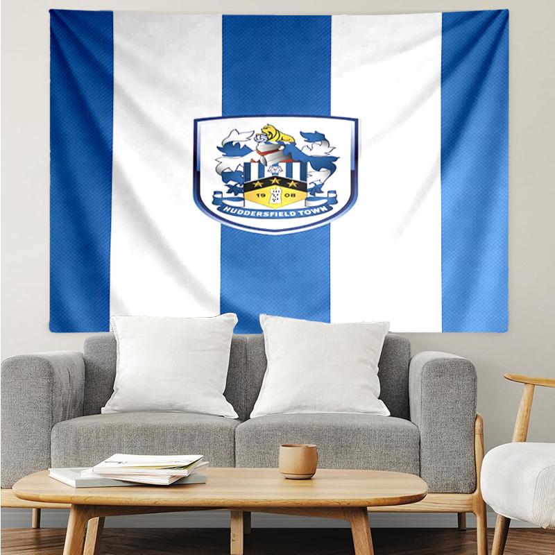 Yorkie Football Spirit Tapestry, Unique Design Tapestry, Suitable for Bedroom,Livingroom, Playroom,Heartwarming Fan Holiday Gifts