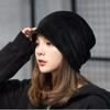 Slouchy Beanie Hat Warm Earmuffs Bicycle Hat Winter Running Beanie  for Men Women