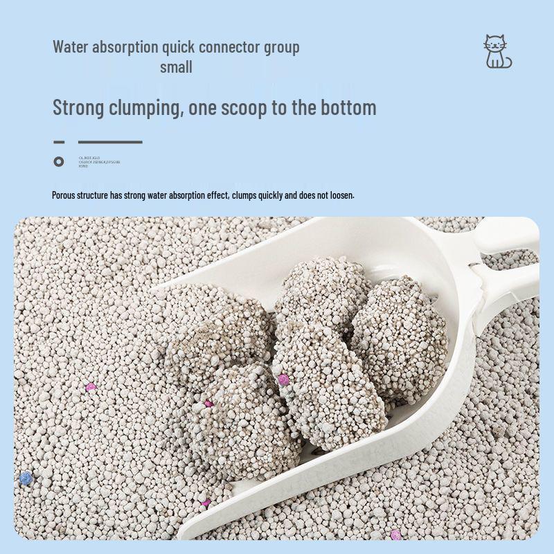 Jin Clumping Cat Litter with Activated Carbon, Large Bag, Odor-Proof Deodorizing Cat Litter.