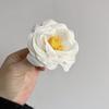 Camellia Flower Head Simulation Artificial Rose Decoration Fabric Flower Handmade Hotel Home Background Wall Props Red White