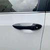 For LHD RHD Toyota Corolla 2014-2018 Car Carbon Style Black Exterior Door Handle Moulding Cover Trim Vehicle Accessories Decor