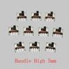 Micro Mini Slide Switch SPDT 1P2T Toggle Switch 2 Position 3 Pin On-Off DIP Panel Mount for Arduino PCB Project DIY DC 50V 0.5A