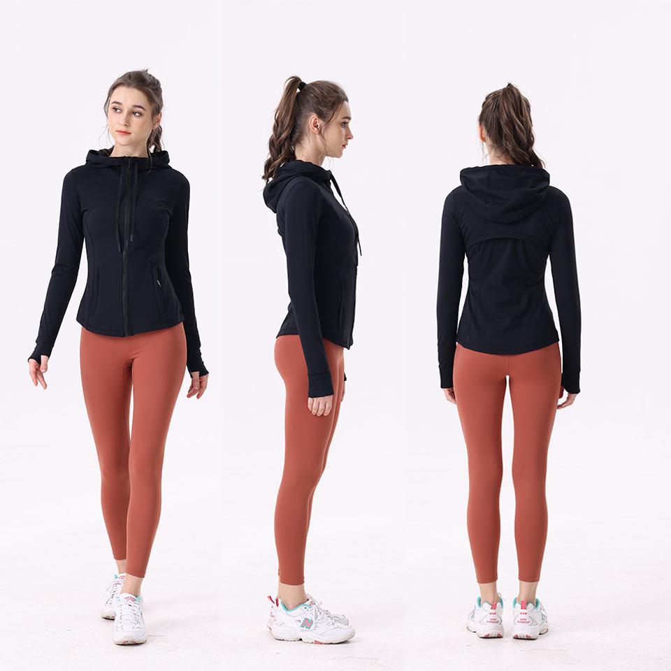SWIFT SPEED Women s Slim Fit Stretch Hoodie - Printed Running & Yoga Jacket S/Size 2