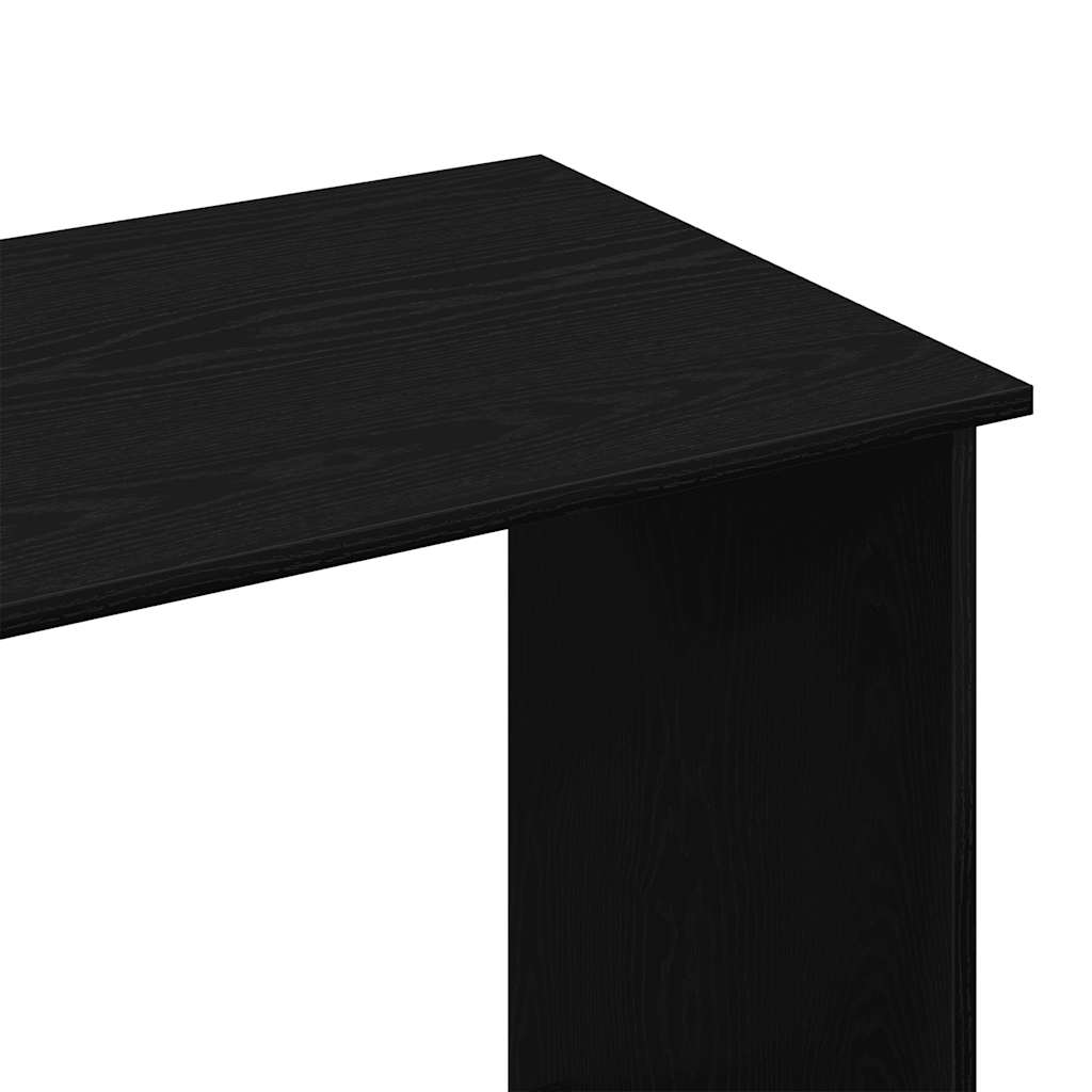 Vidaxl Biurko, Czarne, 102X50X75 Cm, Materiał Drewnopochodny