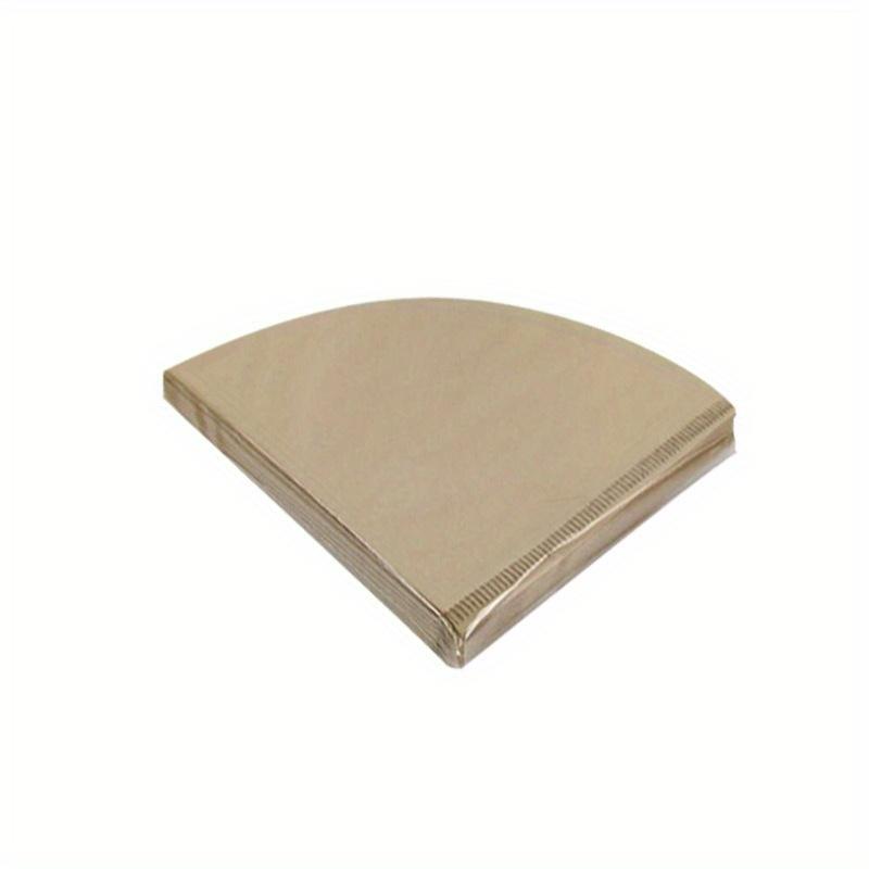 100pcs/set 2-4 Servings V60 Coffee Filter Cups with Filter Paper Hand Brewed Coffee Pot Filter Paper
