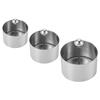 Stainless Steel Cold Dish Mold Biscuit Cookie Placement Supplies Round Decoration Utensils Making