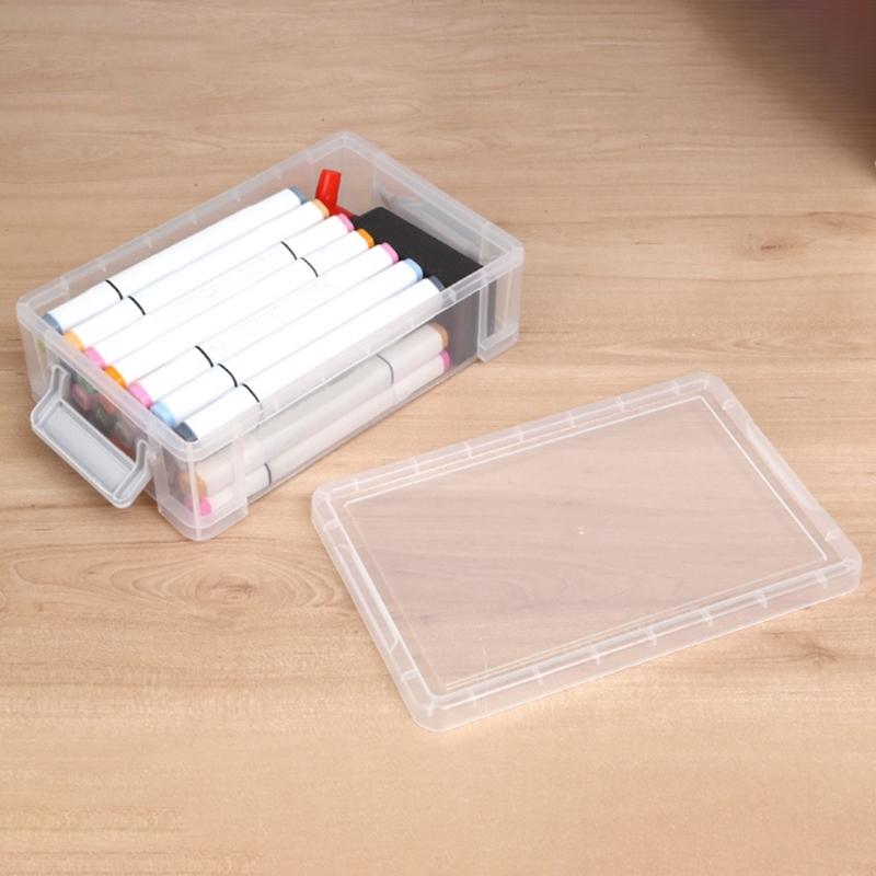 Pencil Box Large Pen Case Pen Storage Container Space Saving Storage Container High Capacity Pen Organizers for Student