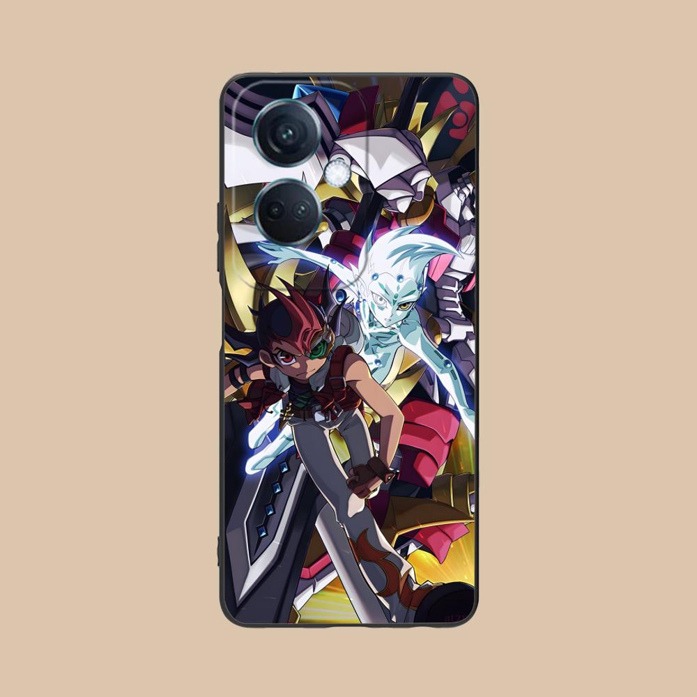 Yugioh Yuma Tsukumo Mobile Phone Case for OPPO Reno 14 13 12 11 10 9 8 7 6 5 F T Pro 5G Colorful Printing Cover Smartphone Cover