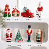 2025 New Christmas Ornaments Set Santa Claus & Novelty Ball Hanging Pendants for Xmas Tree Decor Home Party Decoration
