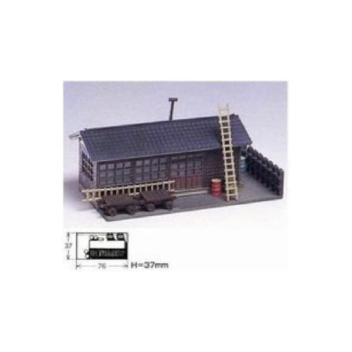 

Greenmax N Gauge 2113 Wooden Station (Unpainted Kit)