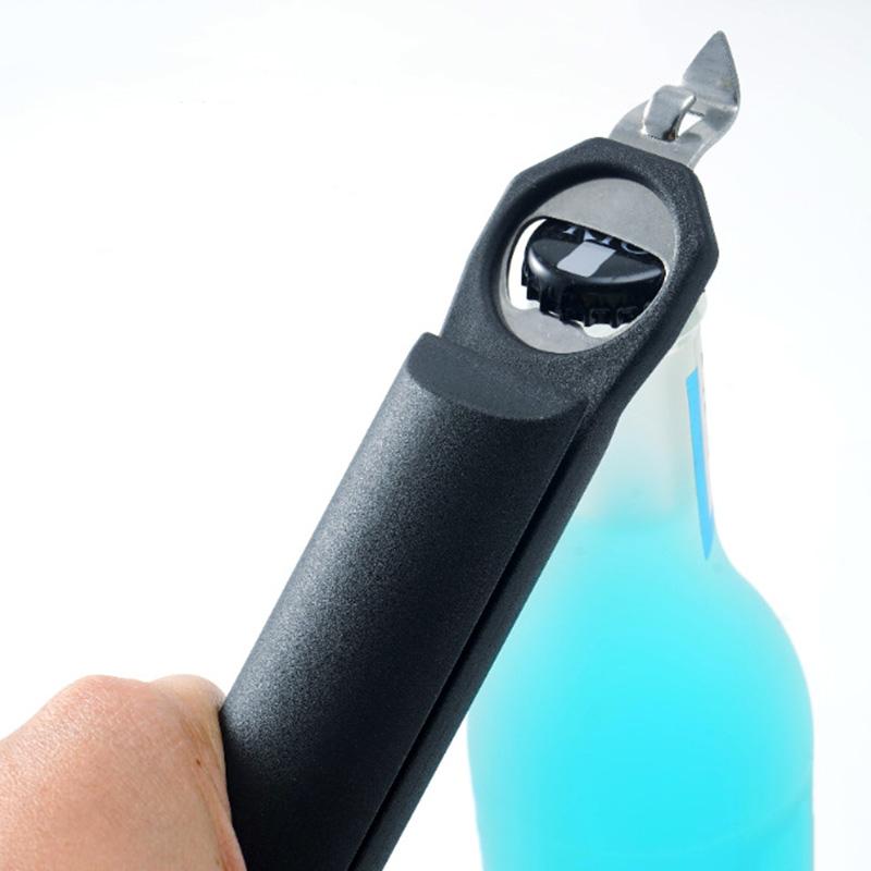 Multifunction Bottle Opener Cat Head Shape Retractable Anti-Slip Cap Twister Easy-Open Reduced Effort Kitchen Can Opener Tool