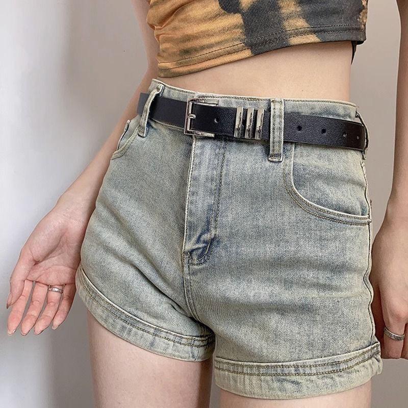 Unique Womens Pu Belt With No Hole Design And Striking Buckle Styles Perfect For Fashion Modern